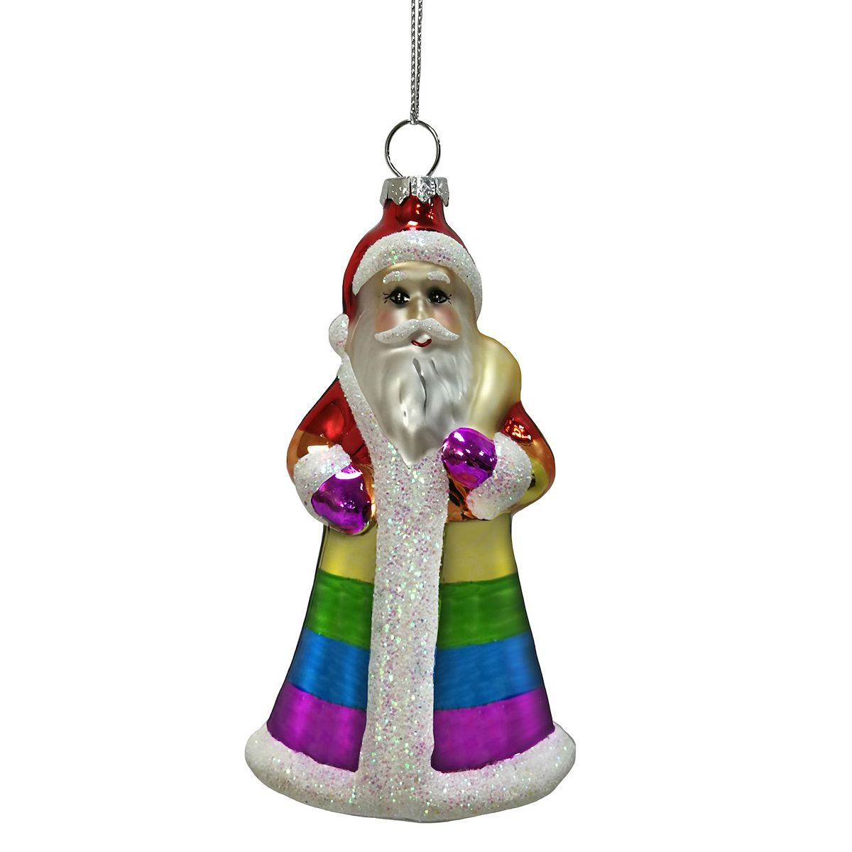 PrideOutlet > Holiday Ornaments > St. Nicholas Square Pride Santa
